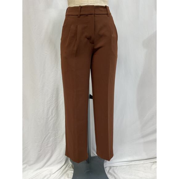 Wilfred 'The Effortless' Brown Wide Leg Pant Size 0 - Picture 2 of 5